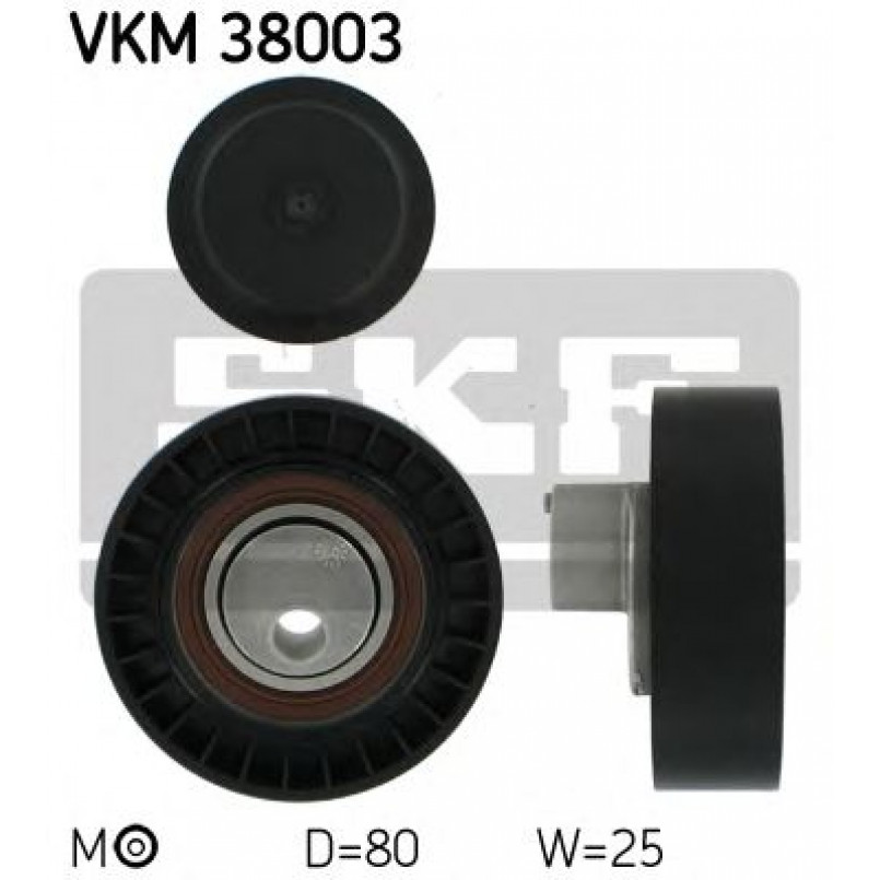 VKM 38003 SKF Ролик модуля натягувача ременя